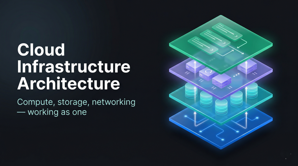 cloud infrastructure architecture components diagram