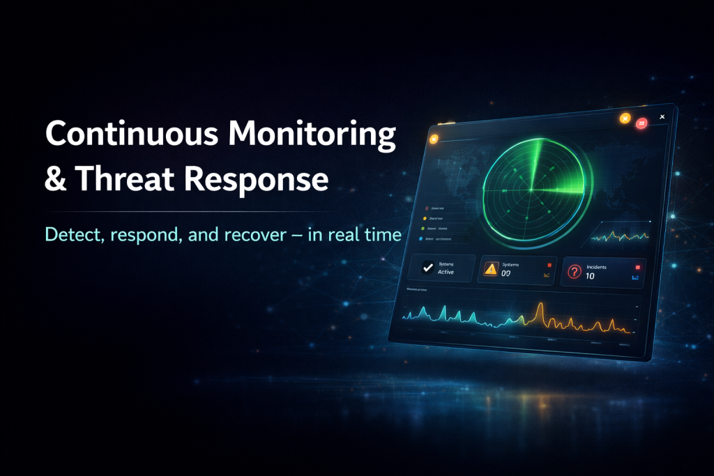 cloud security monitoring dashboard alerts incident response