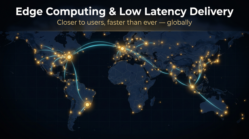 low latency cloud infrastructure edge computing network