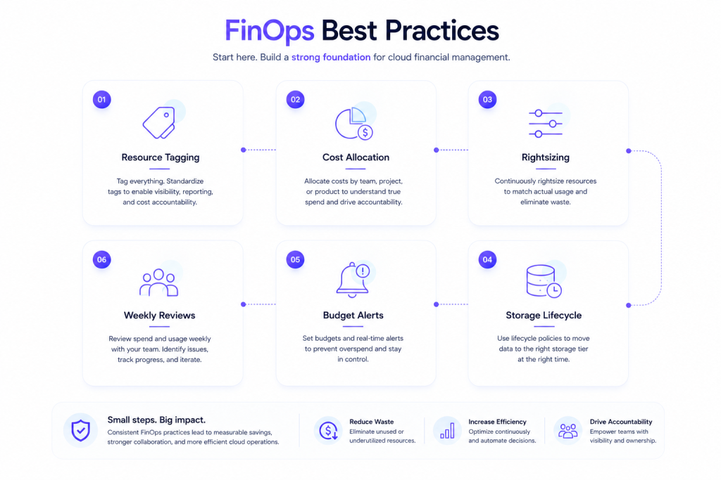 FinOps best practices checklist for cloud cost optimization